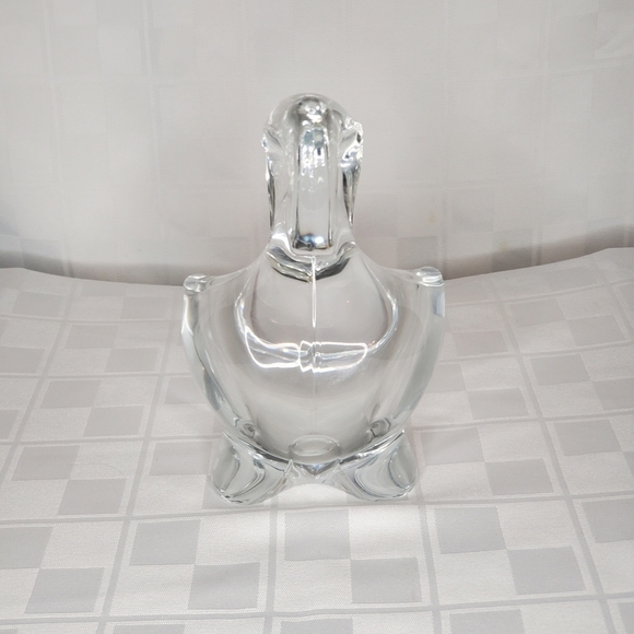 Vintage Bigwig Crystal Pelican Nut Dish - Picture 3 of 5